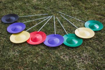 Helter Skelter Acts Circus Workshop Spinning Plates