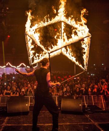 Fire cube performance