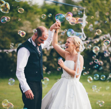 Helter Skelter Bubbles Wedding Performers