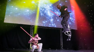 Helter Skelter star wars themed stage show