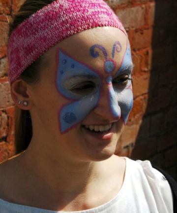 butterfly face paint