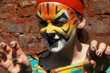 tiger face paint